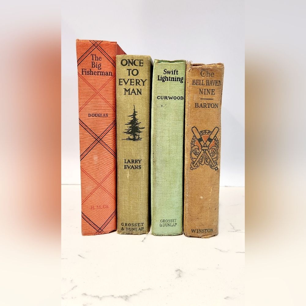 Vintage Hardcover Book Collection